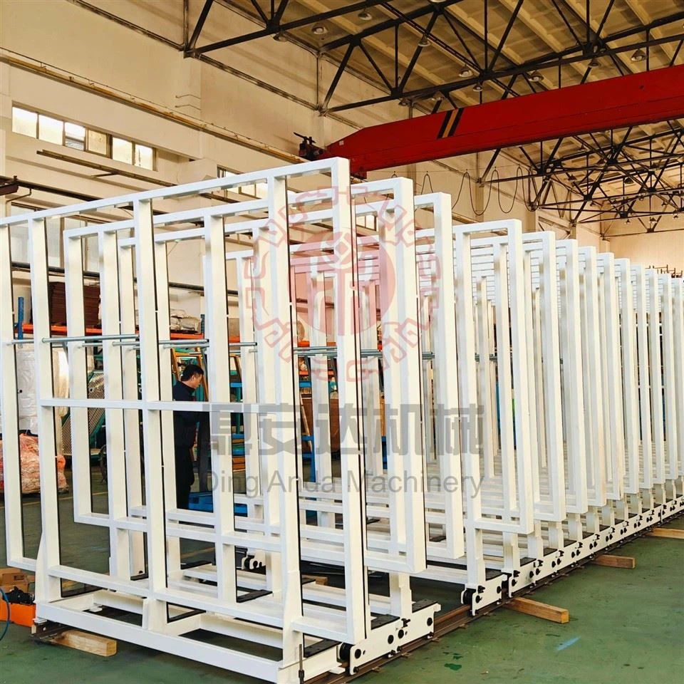 Glass Racking System Sheet Glass Smart Storge Side To Side